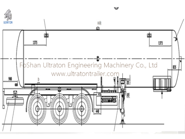 40m³ Tank Semi Trailer For Sale | ULTRATON Semi Trailer